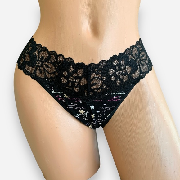 🌸New🌸 Victorias Secret Panties Thong Panty XL - Picture 2 of 5